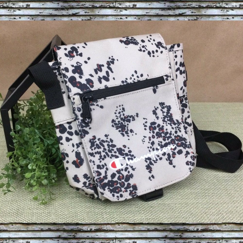 Champion Animal Print Crossbody Messenger Shoulder Bag